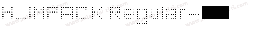 H_IMPACK Regular字体转换